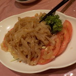 獅門酒楼 - クラゲの冷菜