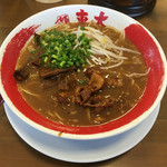 ラーメン東大 - とりあえず到着したラーメンをそのまま