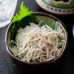 Shonan Sashima Yamamomaru grated whitebait