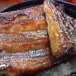 ジャンボ丼、一匹半。