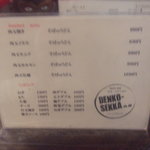 電光石火 - トッピングメニュー