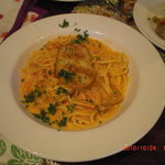 スパッカ ナポリ - 本日のパスタ　ワタリガニの濃厚な味を楽しめました