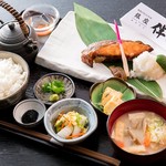 銀たら干物定食