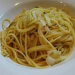 ユメイッコ - 蟹と長ネギのパスタ