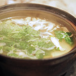 柳家 - 長良川の天然鮎と松茸のお雑炊