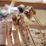 柳家 - チベット産松茸の串焼き