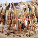 柳家 - 友釣りで獲った長良川の天然鮎の串焼き
