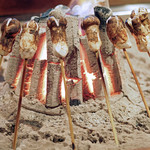 柳家 - チベット産松茸の串焼き