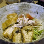 つきじ 文化人 - 冷やしきつねそば　1,130円