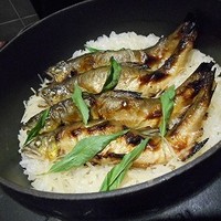横浜 星のなる木 - 鮎の炊き込みご飯