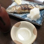 いわし料理 善 - いわしの塩焼き