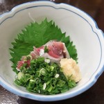 いわし料理 善 - いわしの刺身