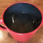 錦水庵 - そば湯