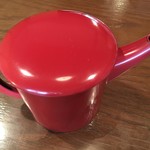 錦水庵 - そば湯