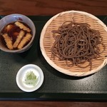 錦水庵 - とりごぼうそば（田舎）