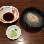 錦水庵 - そばがき