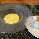 リストランテ 薫 - 2016/08 朝取りとうもろこしのスープ