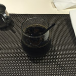 壁の穴 - アイスコーヒー。