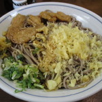 冷やしたぬきそば・大盛り