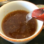 榑木野 - とろんとしたそば湯♪