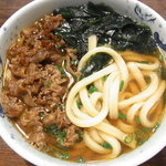 山ろく本店 - 肉うどん