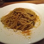 イタリア料理 エ・ヴィータ - からすみのリングイネ(1,500円)
