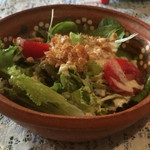 黒猫ハンバーグset
          サラダ