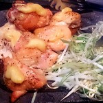 水面月 - モモ肉の西京味噌焼き962円