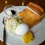 明日香 - トースト・玉子のセット