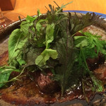 博多有栖川 - 野菜たっぷりのステーキです、とても柔らかい