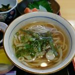 Yoshikawa - 日替り定食の山菜うどん