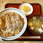 あかし庵 - かつ丼（並）