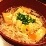 茶寮 帝塚山 季 阪急三番街店 - あんかけうどん ¥972