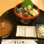 すし処ひしの木 - 旬の4種丼❗️美味い。