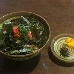 讃岐うどん 伴 - めんたい丼のミニ丼(350円)