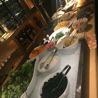 天壇 赤坂店 - ランチ利用|お野菜ブッフェ台(手前から)
                初訪問|2016/08/20(土)訪問