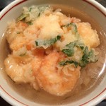 Tempura Okamoto - 天ぷら岡本(小海老のかき揚の天茶漬)