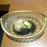 板前心 菊うら - 冷し丸茄子煮850円+税サ
