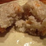 海老蓮根まんじゅうの蒸し物