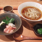 そばの実 一閑人 - 冷おろしそば