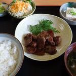 塩の里 - 鹿肉の焼肉定食