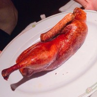 中国飯店 富麗華 - ③北京片皮鴨１／２ 5500円