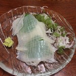 寿司こばやし - 最初からあと作りしてもらったんで、刺身は身だけ