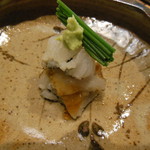 御料理 光安 - 真鱧の焼き霜