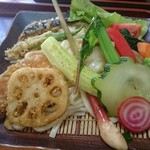 長寿庵 - 野菜がすごい