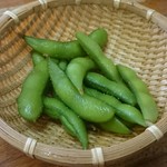 長寿庵 - 生ビールについてきたサービス