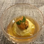 ハクガ - とうもろこし＆雲丹のジュレ