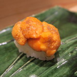 鮨 山浦 - 28年8月②　利尻雲丹