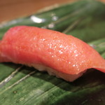 鮨 山浦 - 28年8月②　本鮪中トロ　塩釜