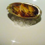 ホテルグランバッハ熱海クレッシェンド - 磯の香と梅の香（アワビのロースト梅ソース）
